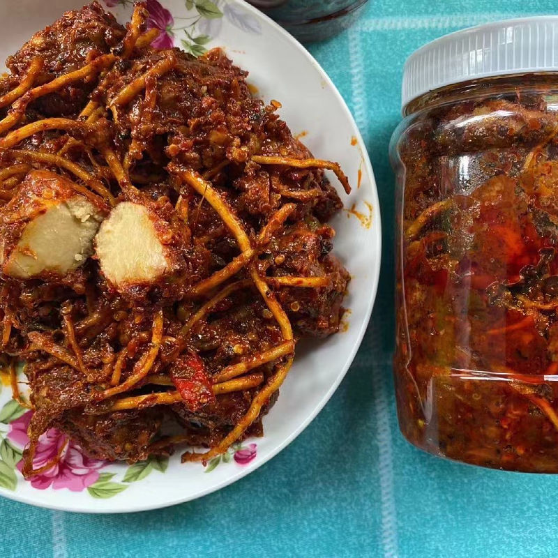 云南佤族临沧特产农家自制佤味豆腐麻辣木姜子瓦味菜根腌豆腐麻辣 佤