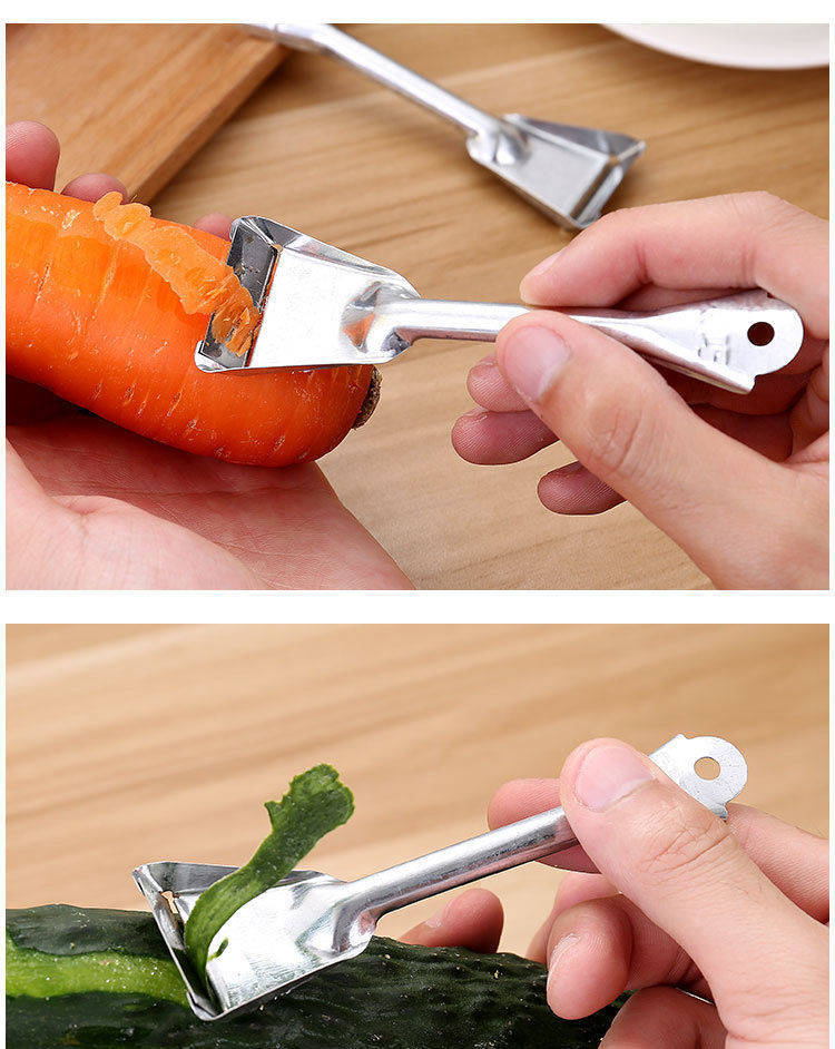 梵蒂威仕老式不生锈铁皮刨削皮削皮器瓜果刨刨子瓜刨刮皮铁皮刨1个