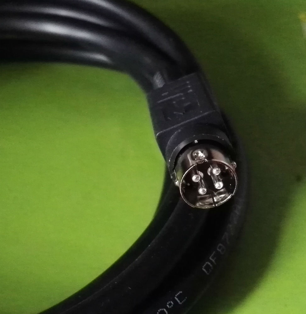 din 4芯连接线惠威主副音箱连接线d1010mk d1010iv漫步者r1600t3 3米