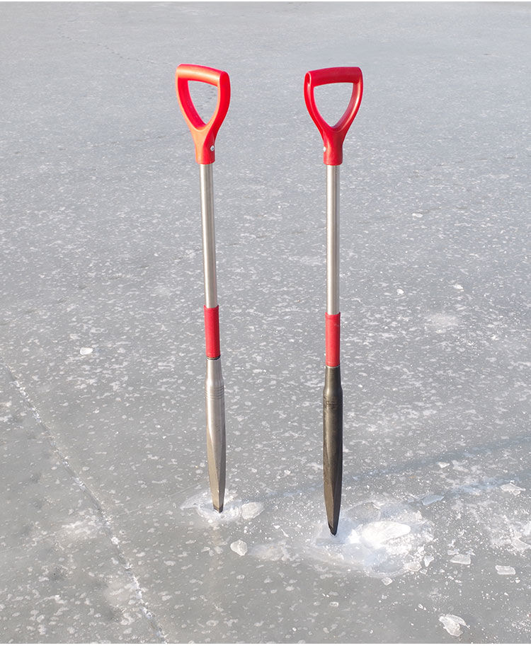 冰镩子锥冰钏铲破冰工具钻冰穿攒砸凿冰器冰钓冬钓窜撺蹿装备小号
