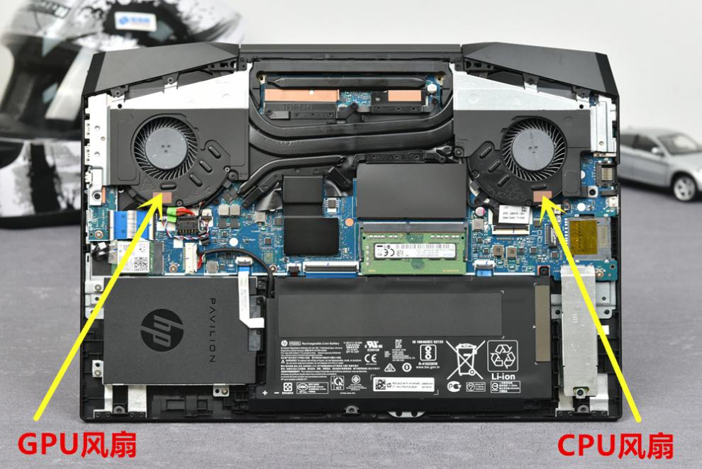 hp惠普15dk光影精灵55代tpnc141风扇散热器l57170001左右风扇一对