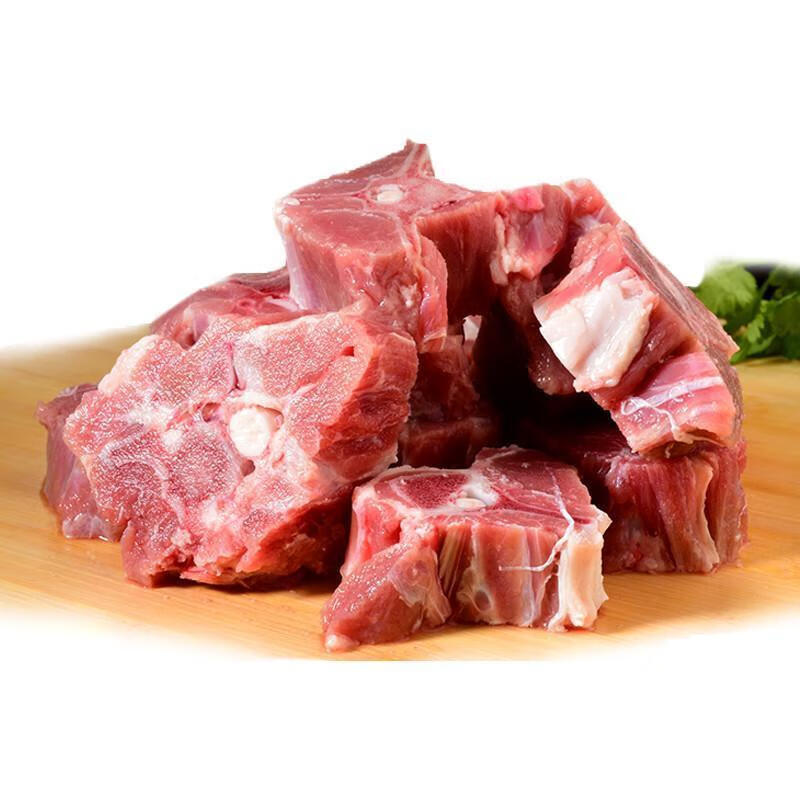 牛蝎子牛肉牛脊骨小牛肉切块自助餐带骨羊肉块3斤