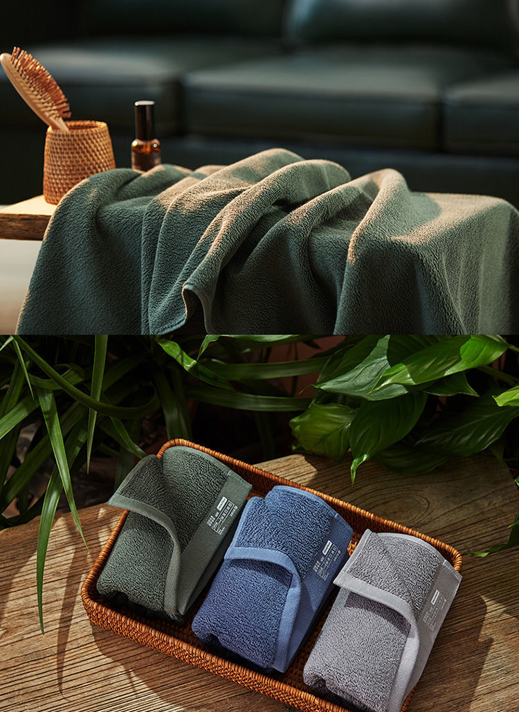 日常元素 软乎毛巾家用洗澡洗脸儿童毛巾柔软 日常元素软乎毛巾轻柔肤