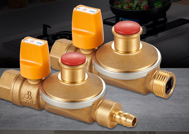 家用天然气自闭阀门燃气天然气管道安阀家用漏气防爆保护阀门自动断气