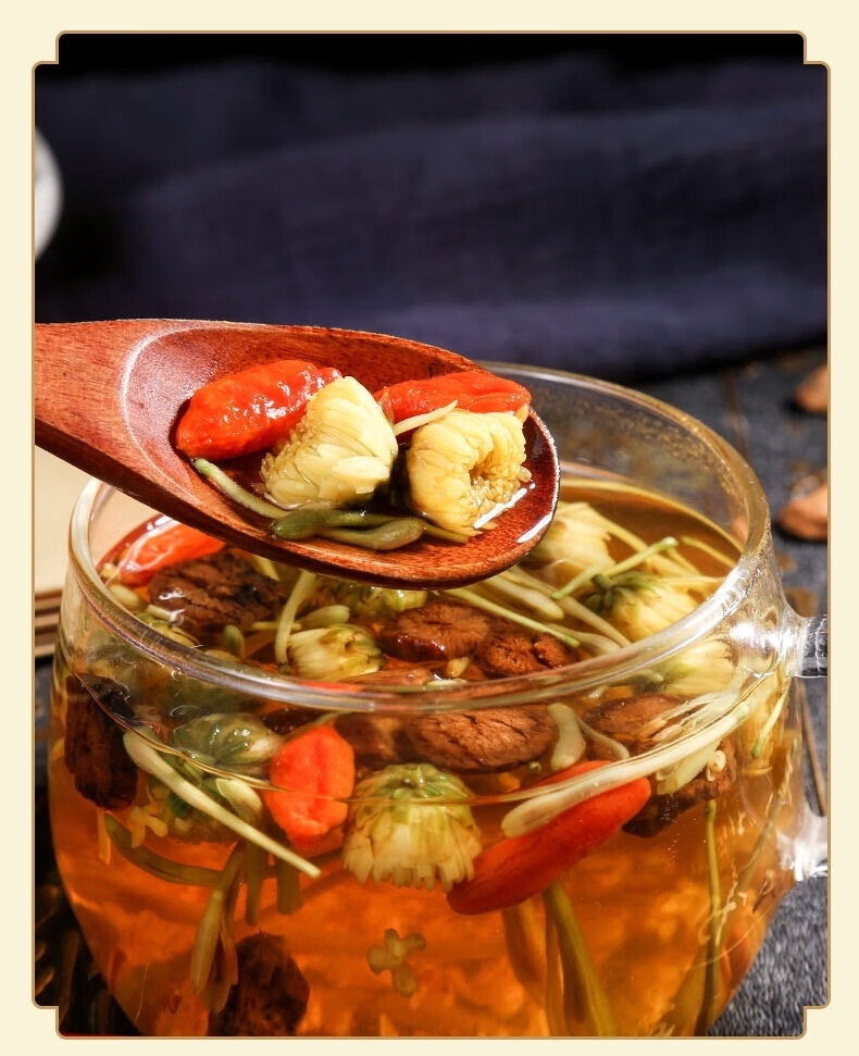 菊花枸杞决明子茶茶桂花茶包花茶金银花花草清火 共发30包【图片 价格