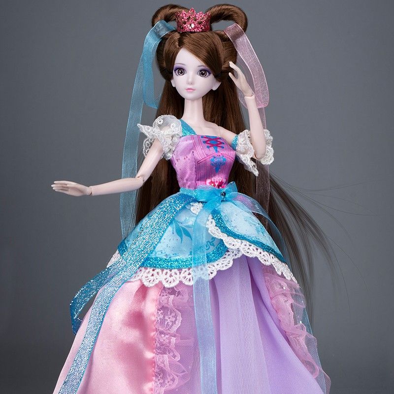 迪士尼(disney)叶罗丽娃娃29cm灵冰公主芭比娃娃玩具女孩公主儿童玩具