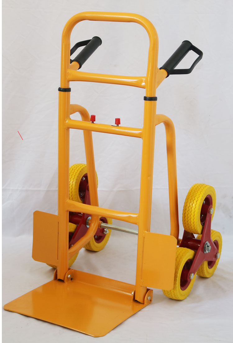 上下梯神器载重王折叠重型拉杆车爬楼梯手拉车搬货家用搬家冰箱拖铁芯