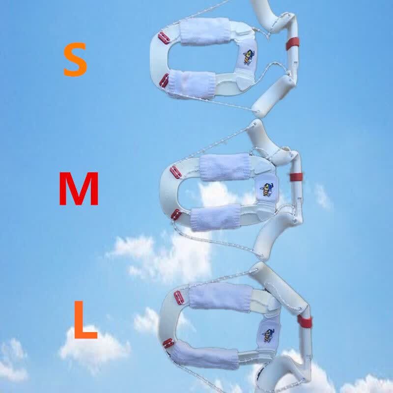 婴儿吊带式髋关节外展支具儿童蛙式支架髋关节发育不良脱位矫形器 m