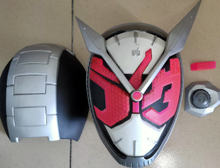 假面骑士1:1头盔 build时王01龙骑joker w 空我 打印eva皮套 金属蝗虫