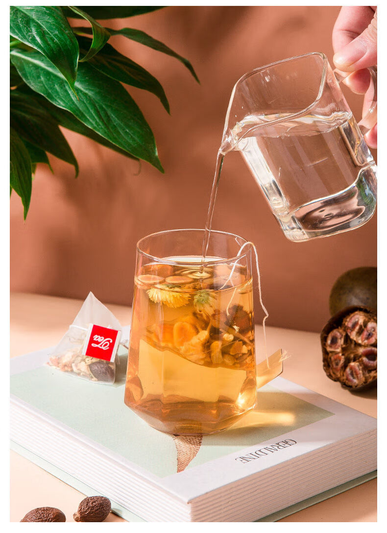 胖大海菊花茶金银花罗汉果枇杷叶茶橘皮润护养生茶嗓子喉茶包花茶