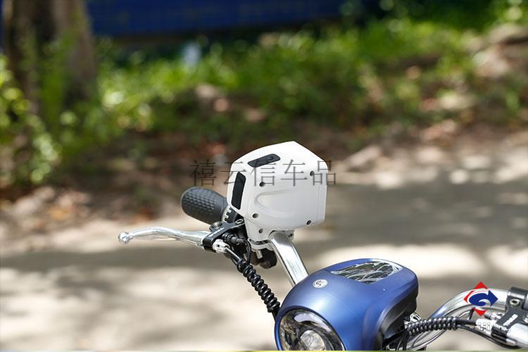 电动车音响踏板摩托三轮车自行车蓝牙车载无线低音炮充电防水音箱灰色