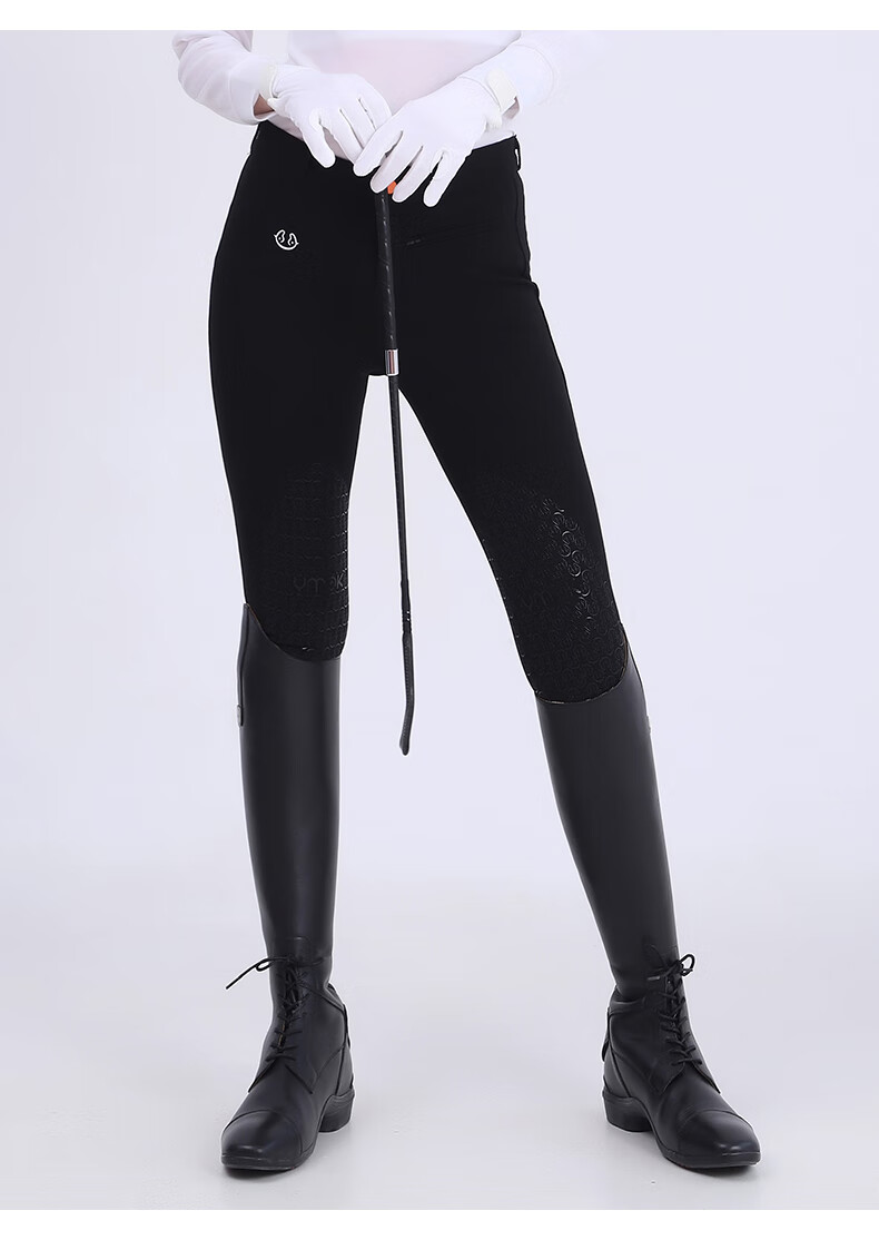 2022新款悦马惠马术装备高弹力马术马裤春夏季透气硅胶骑马裤子女马术