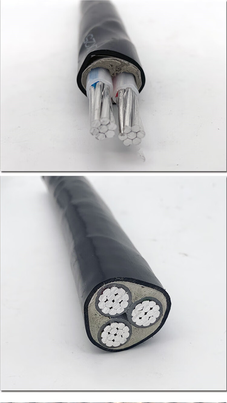国标铝电缆线2345芯10162550平方铝线三四五芯铝芯电缆铝线国标yjlv