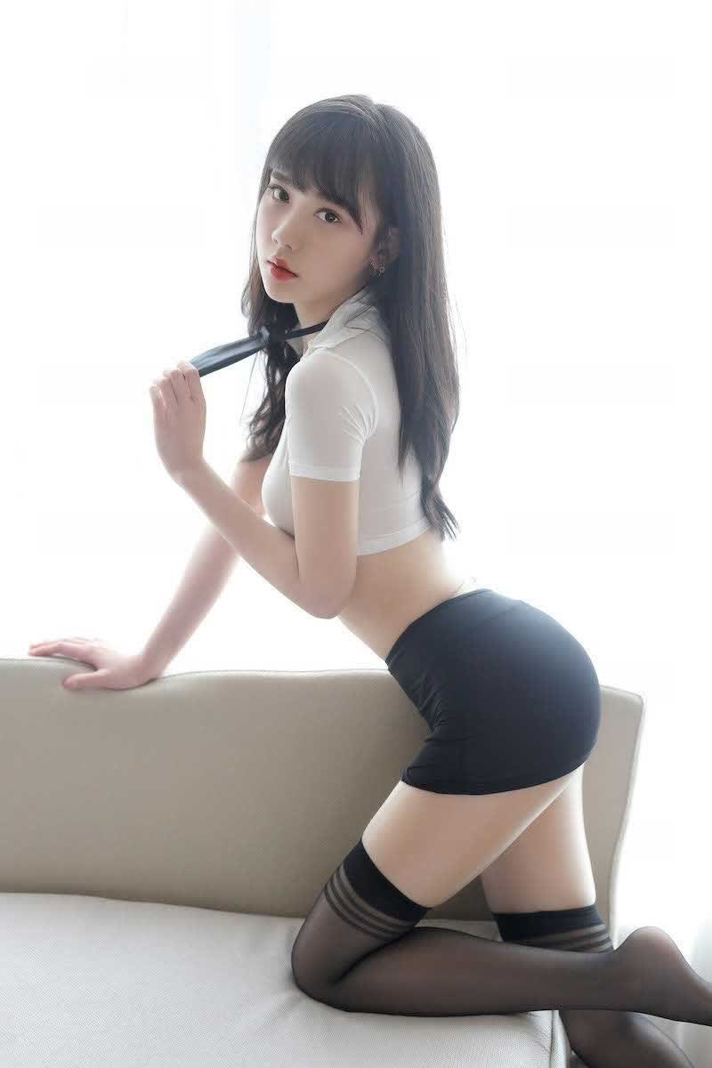 成人角色扮演情趣内衣性感睡衣紧身透视高叉包臀裙丁字裤大码制服套装