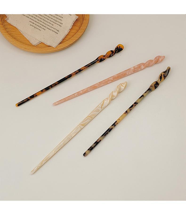 筷子发簪一字簪发簪女小众现代日常发钗发张钗子盘发器古风简约簪子钗