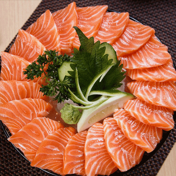 净樱顺丰冷链多地隔日达虹鳟鱼冰鲜三文鱼中段日料刺身拼盘新鲜生鱼片