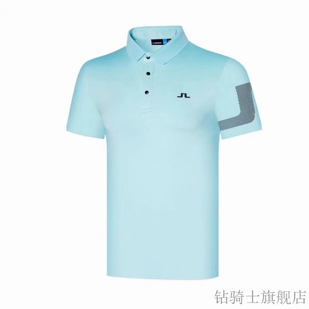 林德伯格高尔夫jl林德伯格高尔夫男士短袖t恤夏季golf速干男装polo衫