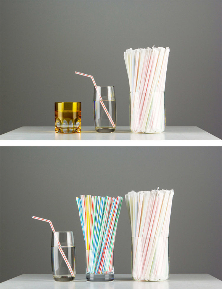 纸独立包装吸管一次性饮料奶茶透明弯头儿童孕产妇喝水吸管 纸独立
