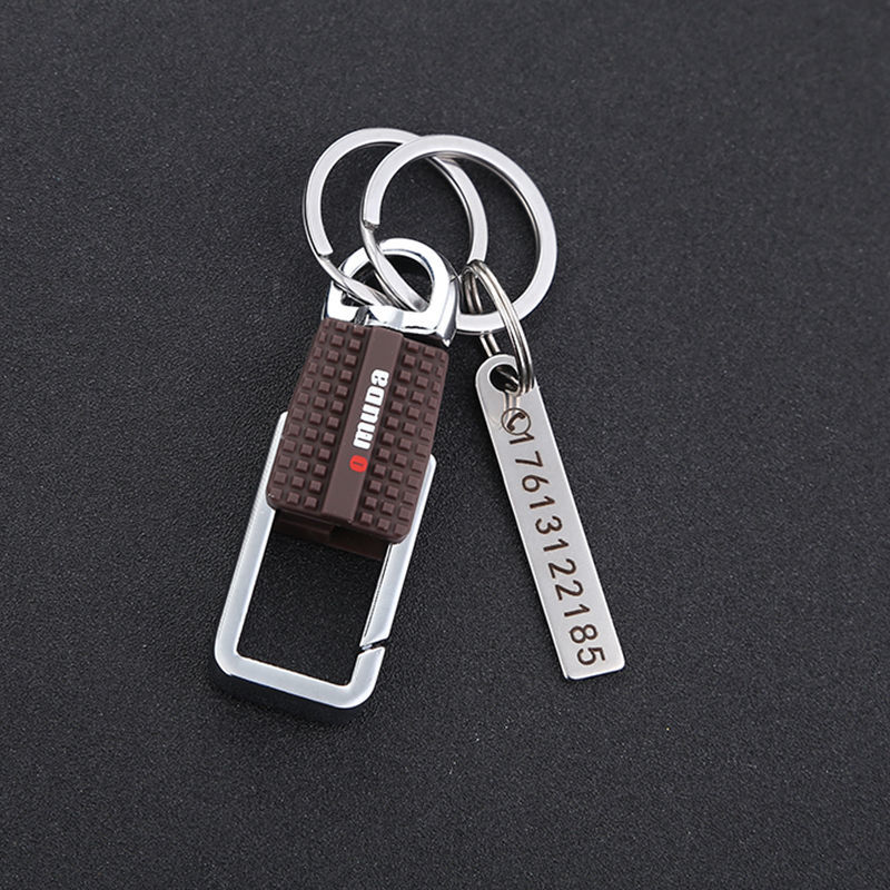 欧美达钥匙扣男士腰挂剪指甲耳勺折叠剪指甲刀挂钥匙创意简约定制3713