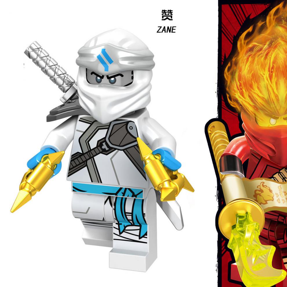 乐高lego幻影忍者人仔吴大师劳埃德冰皇绝版儿童拼装积木玩具s64