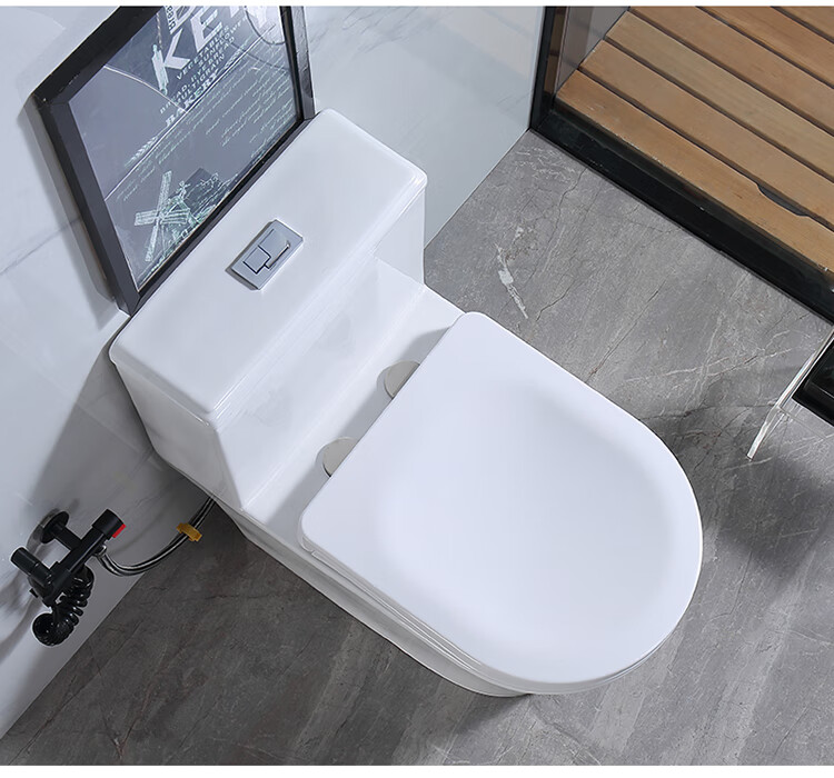 mankbplo家用蹲坐两用抽水马桶一体式可蹲可坐座便器蹲便器二合一 a款