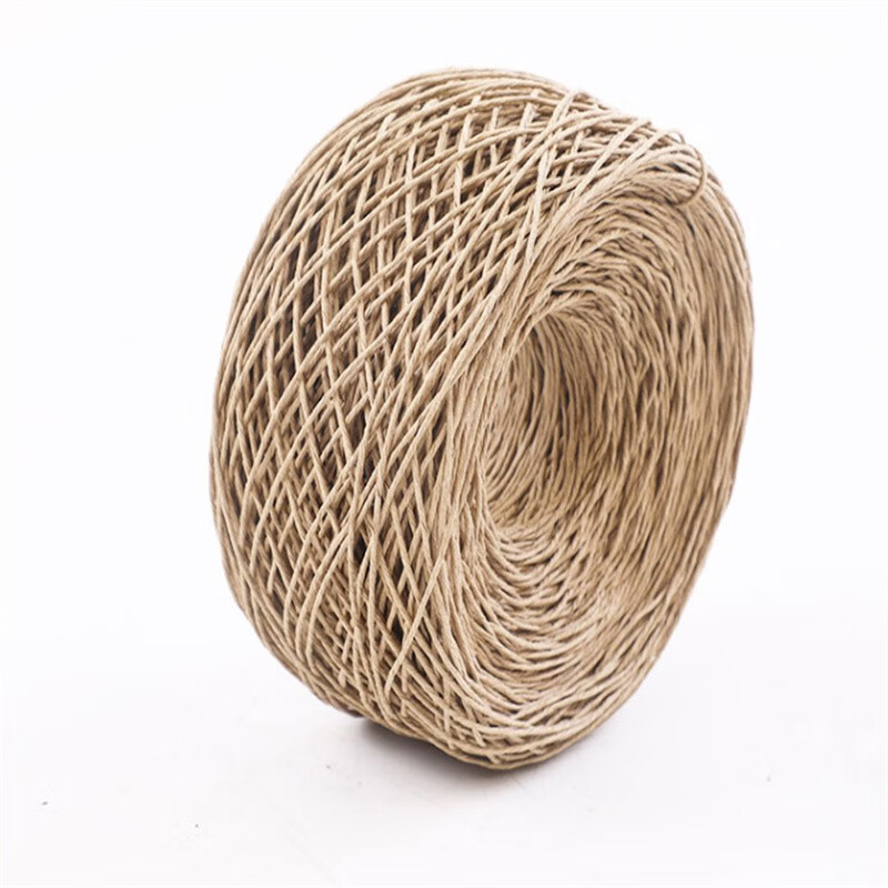 牛皮纸绳传统糕点包装单股中药捆绑绳子吊牌绳瓶口绳手工编织制作13