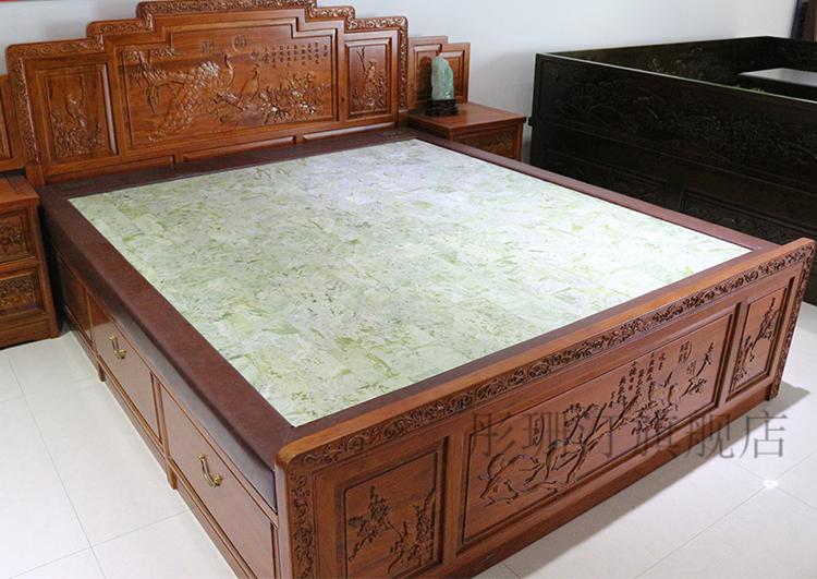 2022新款福气多玉石床垫 福气玉石床加热玉石板床垫多功能超长波玉石