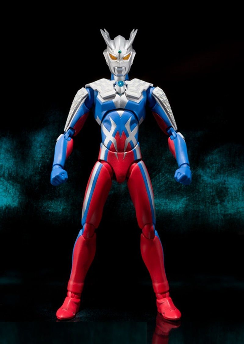 极恶贝利亚奥特曼shf可动闪耀赛罗迪迦act人偶模型手办玩具豪华赛罗带