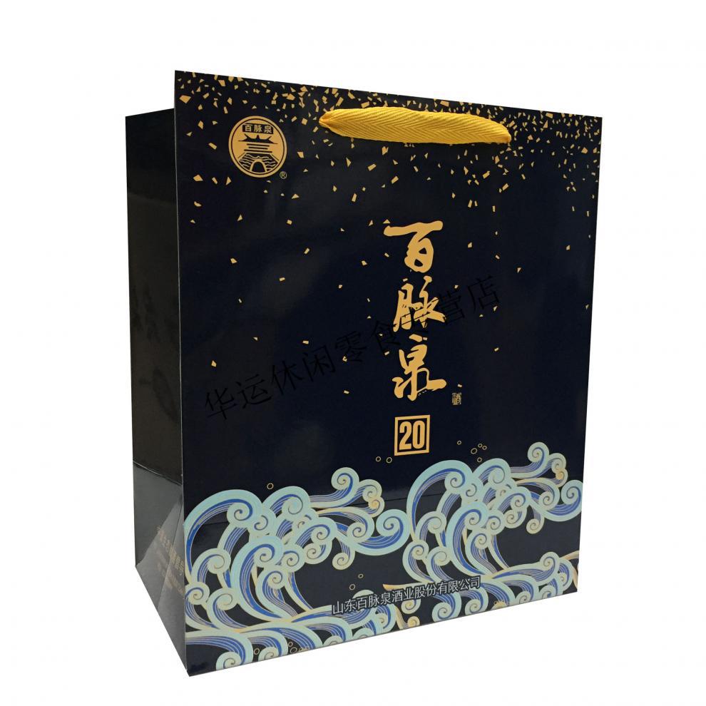 百脉泉酒 山东济南特产 清照 52度 20生态原浆 清照酒 浓香酒 2瓶装