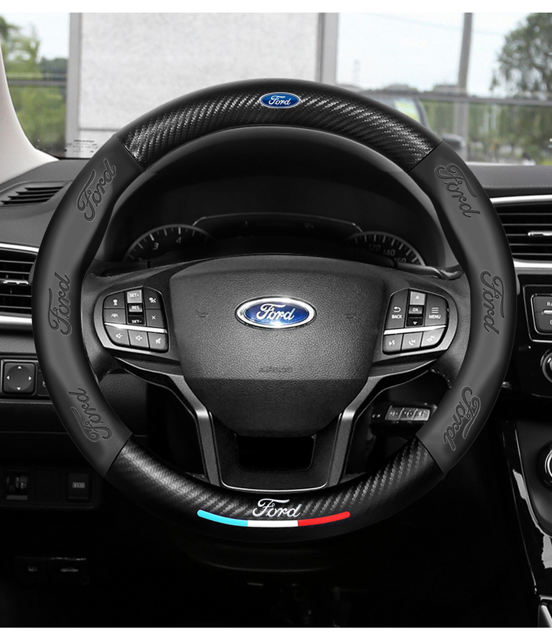 适用于福特方向盘套蒙迪欧翼虎锐界福克斯福睿斯金牛座evos探险者锐际