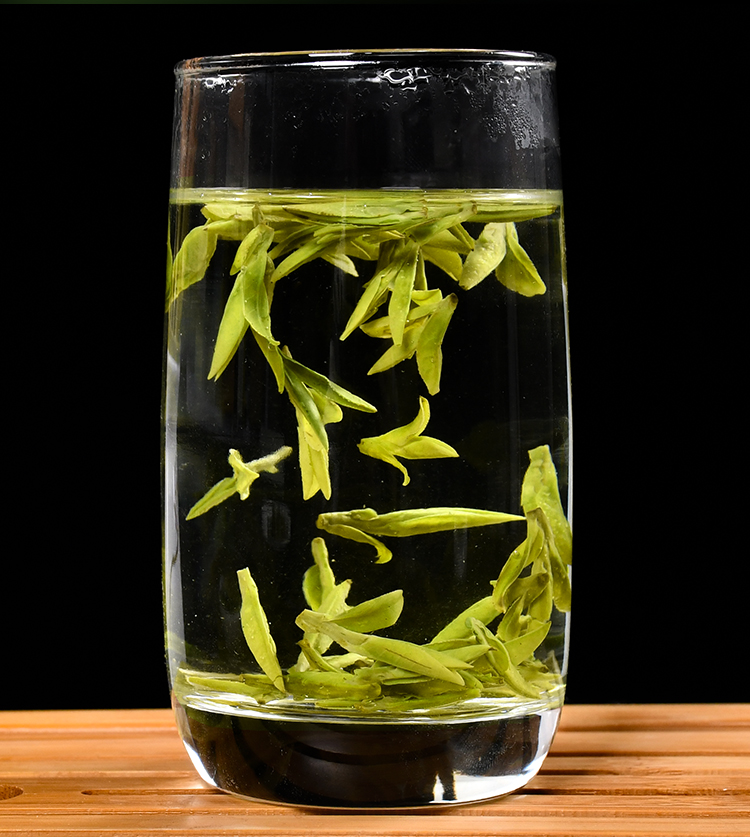 野栋 头采乌牛早 龙井豆香茶2022年新茶 特级温州永嘉明前绿茶罐装125