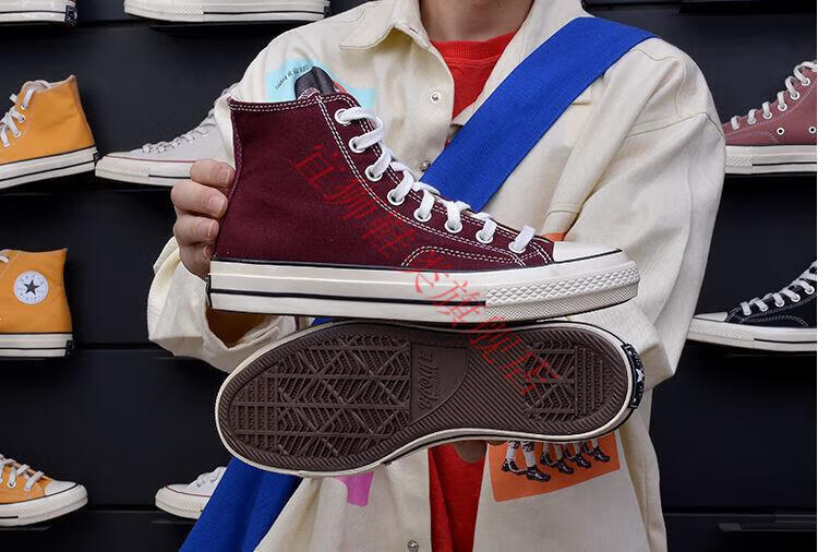 【商场同款】新匡威力联名经典款1970s帆布鞋男高邦韩版网红潮流低邦