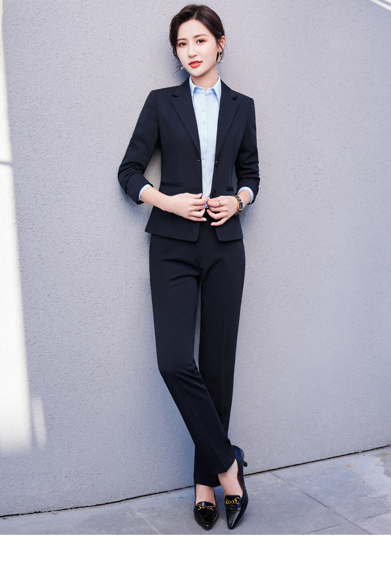 女生小西装套装职业装气质面试春夏款气质小西服正装大学生面试工作服
