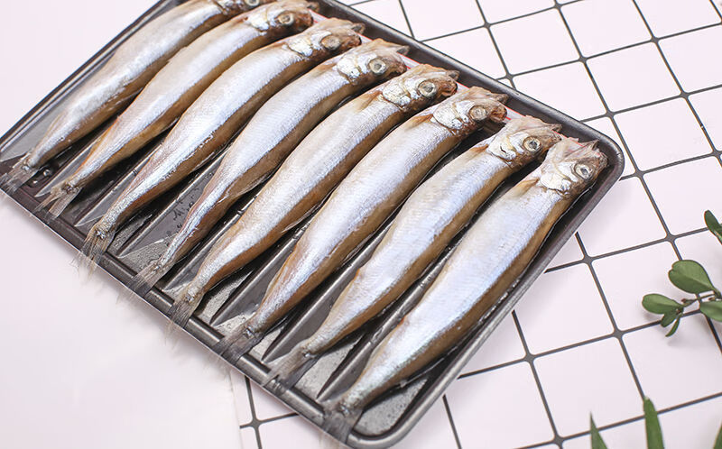 新鲜速冻满籽多春鱼带籽全籽深海海鲜盘装等柳叶鱼烧烤食材实惠4斤装