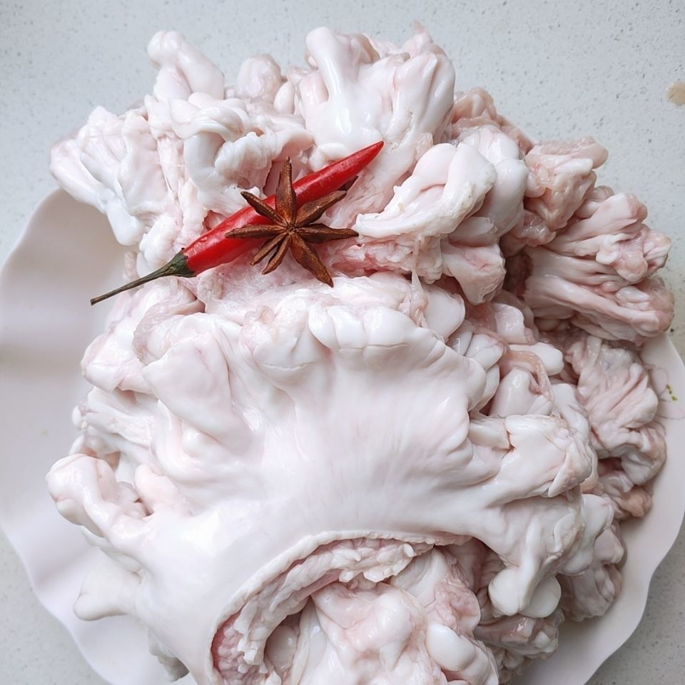 新鲜土猪鸡冠油食用猪大油花脂油速冻猪网油出油高3斤