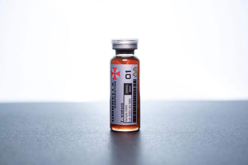 套装survivors幸存者生化危机周边t病毒virus西林瓶注射器定制模型