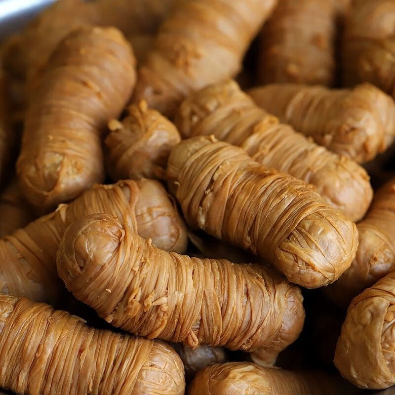 半成品猪肠卷 猪小肠卷苦肠绕肠捆肠【】 猪苦肠2个(1至1.