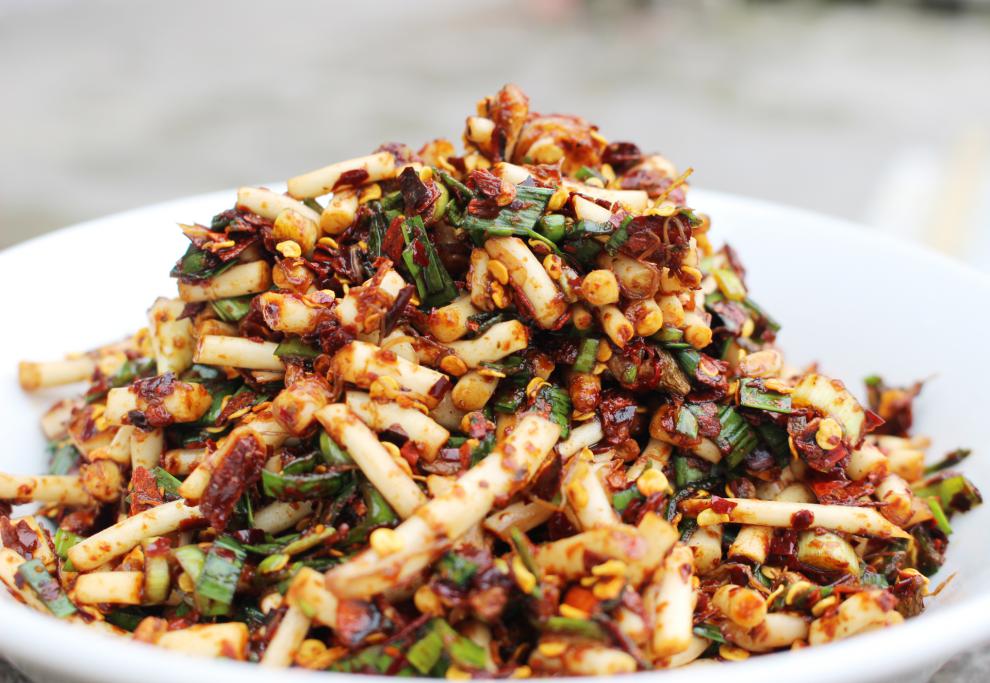 贵州土特产折耳根鱼腥菜辣椒蘸水辣凉菜半斤〔2件〕【图片 价格 品牌