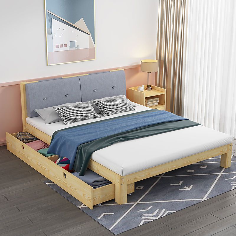 20218米简易床双人床成人主卧15米床架12米单人床12022裸床30高1800mm