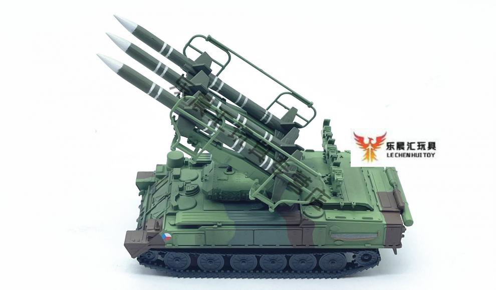 172萨姆6防空导弹发射车捷克军队sma6仿真模型塑料成品35111