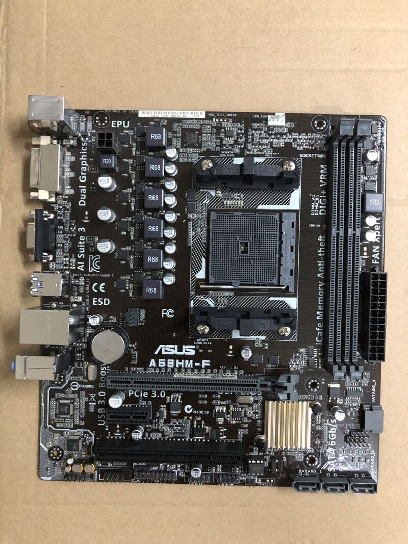 全新asus华硕a88xma主板fm2主板a68a78a88xamd主板ddr3透明