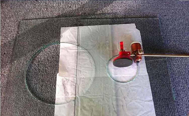 玻璃刀 裁剪玻璃家用划圆钢化玻璃打孔磁砖画圈开孔器圆规园规裁割