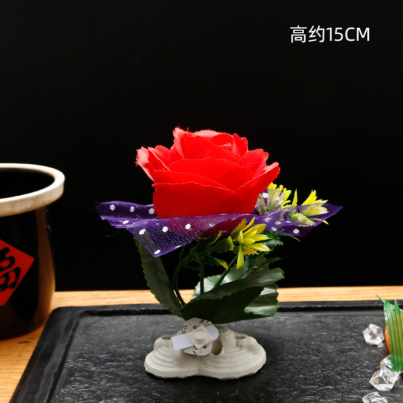 酒店摆盘装饰花草盘饰摆件刺身中餐菜品点缀装盘日料盘式海鲜姿造日玖