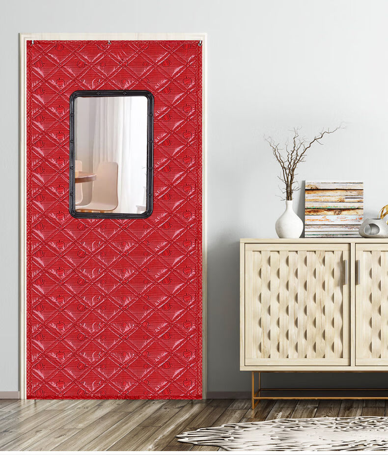 定做冬季加厚棉门帘家用防寒保暖防水保温隔断帘防隔音卧室外门帘加厚