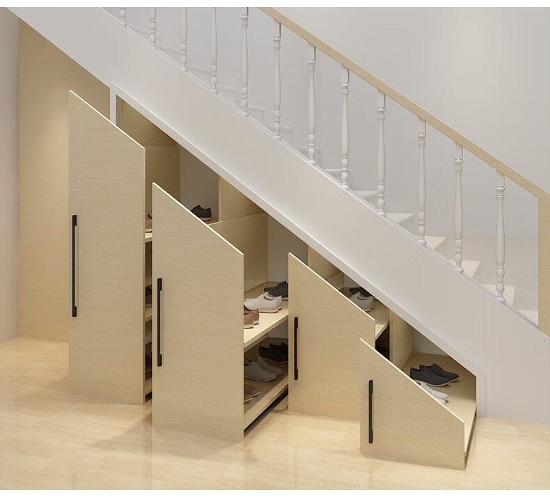 楼梯柜滑轨 楼梯柜滑轨楼梯鞋柜抽拉轨道重型滑轨抽屉柜轨道楼梯底柜