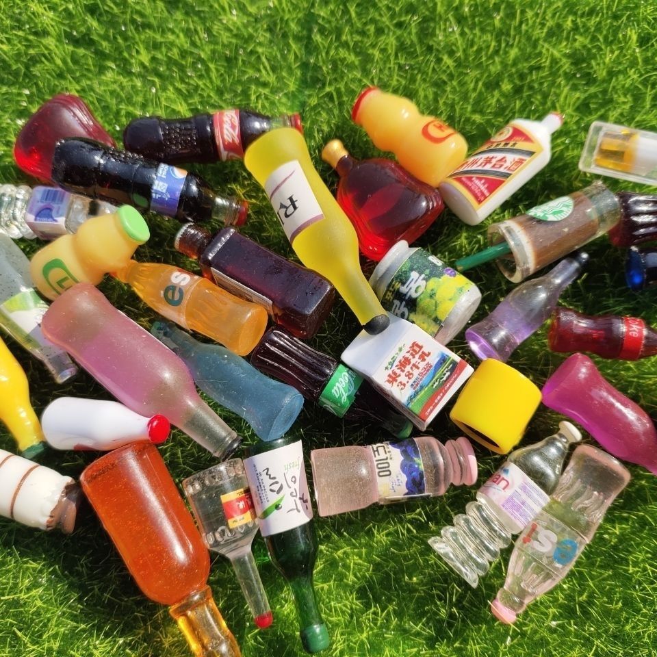 小玩具批发1-5 元 微缩食玩盲袋 迷你小超市饮料食物卡通模型零食网红