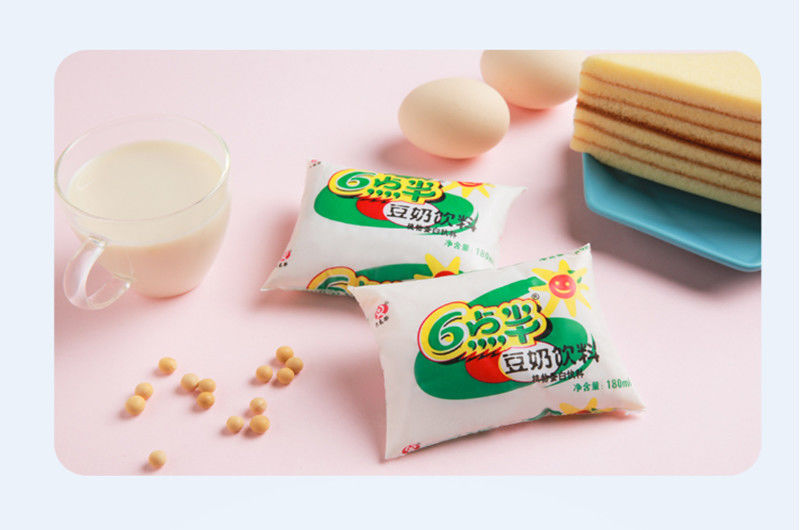 六点半豆奶24袋装整箱植物奶小袋装便宜老牌子早餐奶原味冰豆奶比较甜