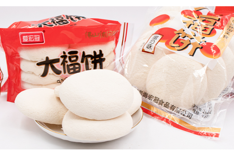 臻选特产广东特产光酥饼168g松软老人休闲零食营养糕点心佛山大福饼
