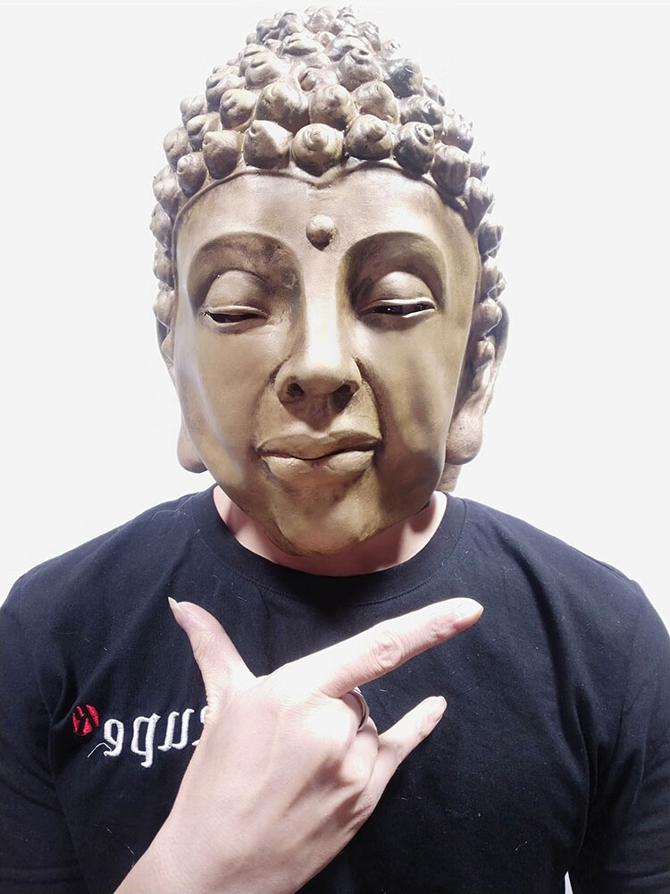 不舍天真六一儿童节礼物西游记如来头套如来头套面具西游记如来服装