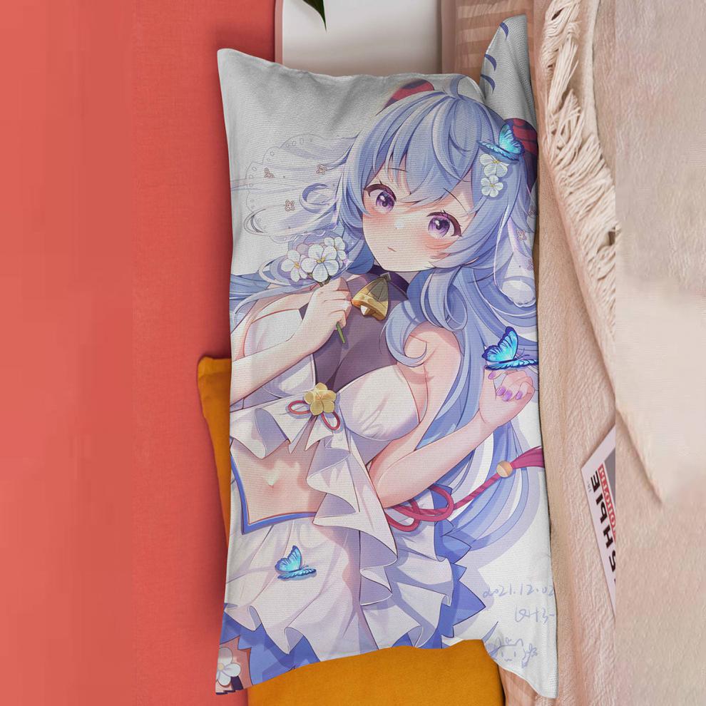 等身抱枕趴着睡觉的枕头原神甘雨周边抱枕二次元游戏椰羊长条半身靠垫